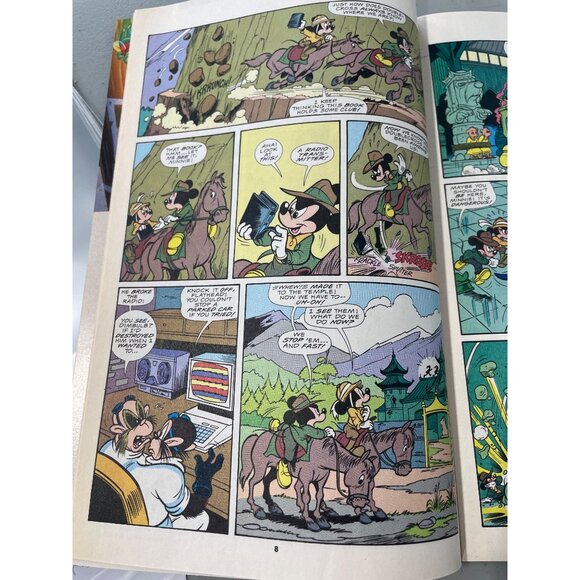 Walt Disneys Mickey Mouse Adventures #6 November 1990 Comic Book Vintage - Picture 5 of 6
